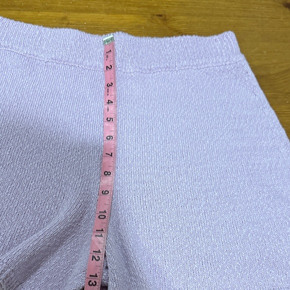 Free People Lavender V-Neck Knit Tank & Shorts Loungewear Set - Picture 10 of 11